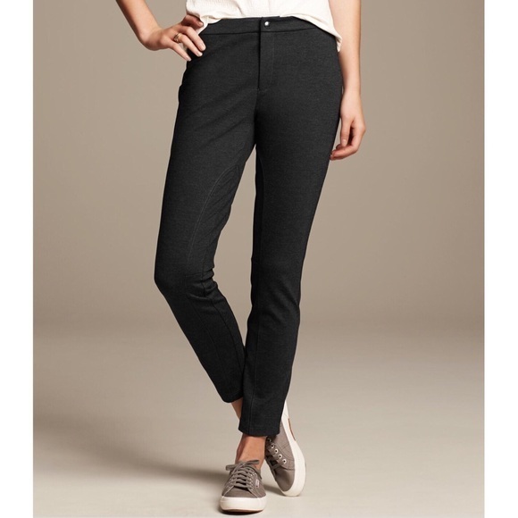 Banana Republic Pants - Banana Republic Seamed Heather Ponte Skinny Pant